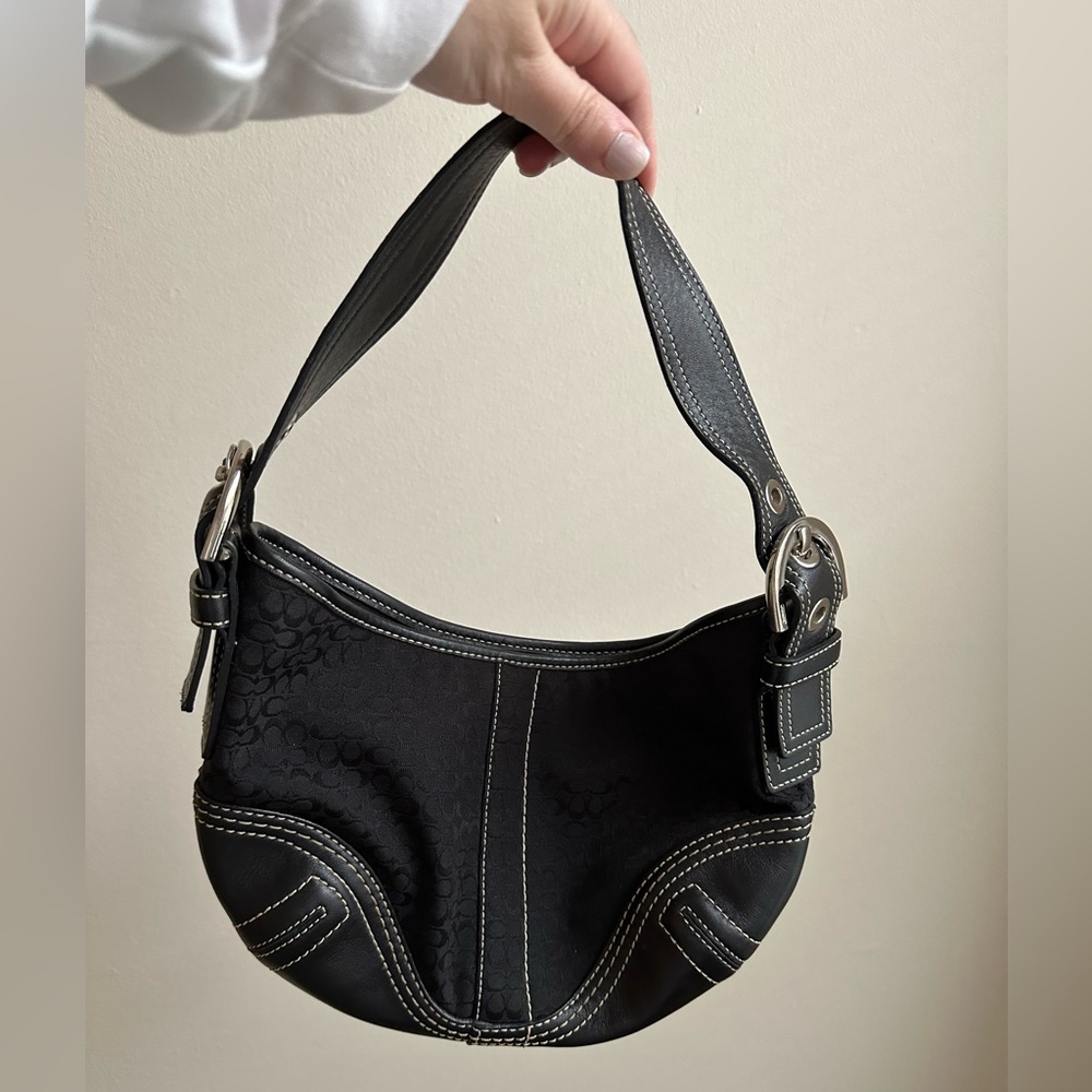 Authentic Coach Black Purse